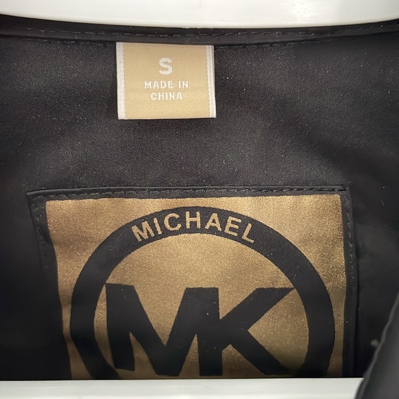 Michael Kors trench coat in black size S. - Picture 2 of 5